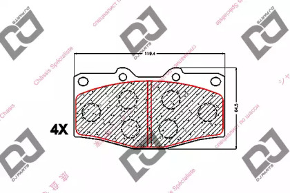 DJ PARTS BP1589